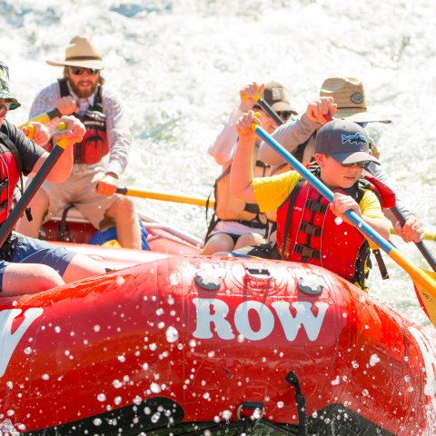Whitewater rafting on the Deschutes River