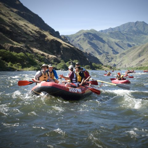 Rafting Hells Canyon Snake River in Idaho and Oregon