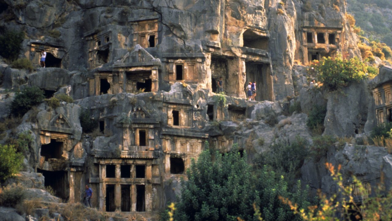 Traditional stone historical site in Turkey