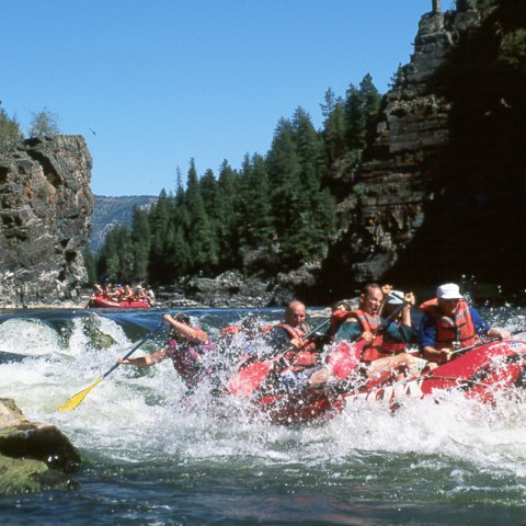Clark Fork rafting history