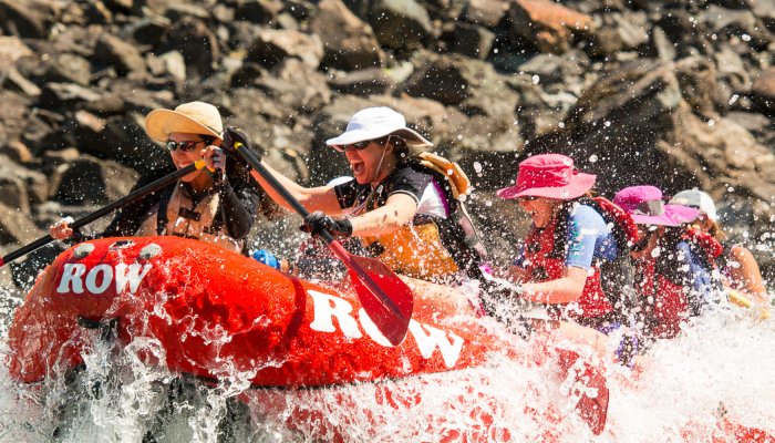 whitewater rafting