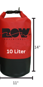 10L provided dry bag